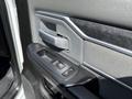 The interior door handle and window control panel of a 2020 Ram 2500 with textured black and grey surfaces