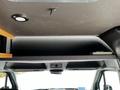 The interior view of a 2017 Mercedes-Benz Sprinter showing overhead storage compartments and a black headliner
