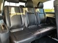 2022 Mercedes-Benz Metris with black leather seats and seatbelts in the back row of the interior