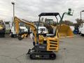 A 2024 AGT Industrial MX12R Mini Excavator with a yellow and black design featuring a tracked base and an articulated arm for digging and excavation tasks