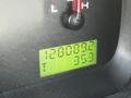 Dashboard display of a 2008 Ford F-150 XL showing a mileage of 128009.2 and a temperature reading of 35.3