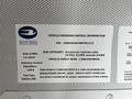 A 2022 Blue Bird Vision vehicle emission control information label detailing specifications and compliance regulations