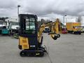 2024 AGT Industrial Yellow H13R Mini Excavator with a compact design and digging arm positioned upward