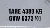 2011 Ford Econoline with displayed weights including tare weight 4380 kg and gross vehicle weight 6373 kg