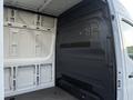 Interior of a 2019 Mercedes-Benz Sprinter van showing empty cargo space with grey walls and a flat floor